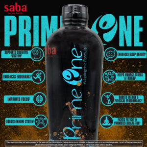 Support stress relief, focus, and wellness with Saba Prime One