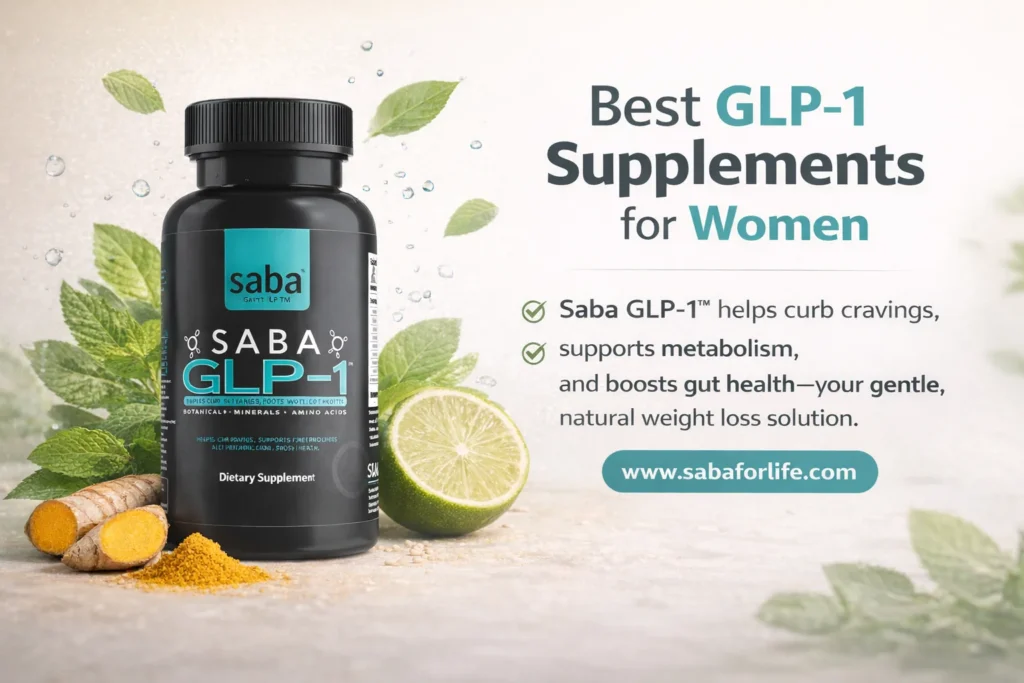 Best GLP-1 Supplements for Women Saba GLP-1™