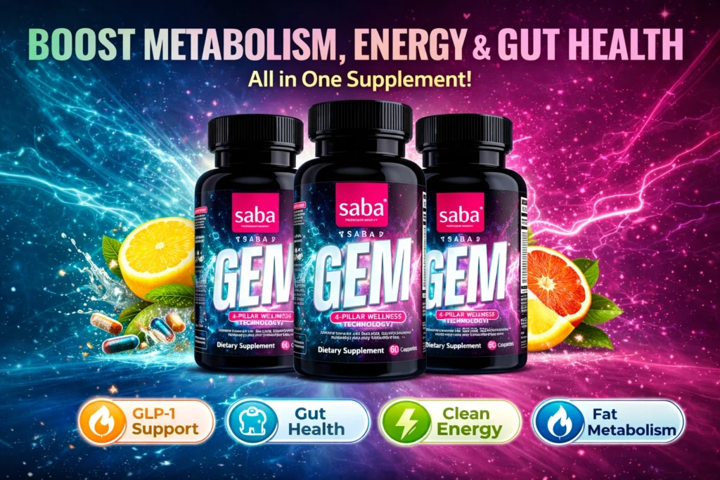 4-Pillar Technology for Natural Metabolic Support, Energy & Wellness