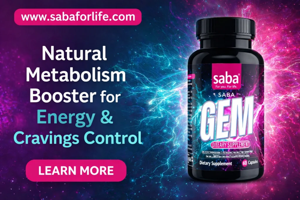 Natural Metabolism Booster for Energy and Cravings Control