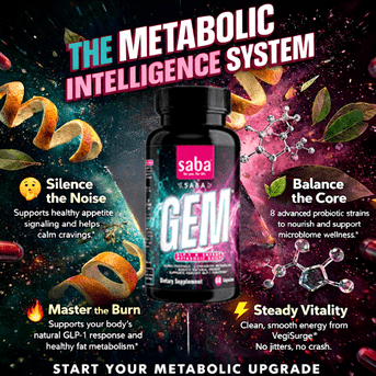 Saba GEM GLP-1 Boosting Supplement