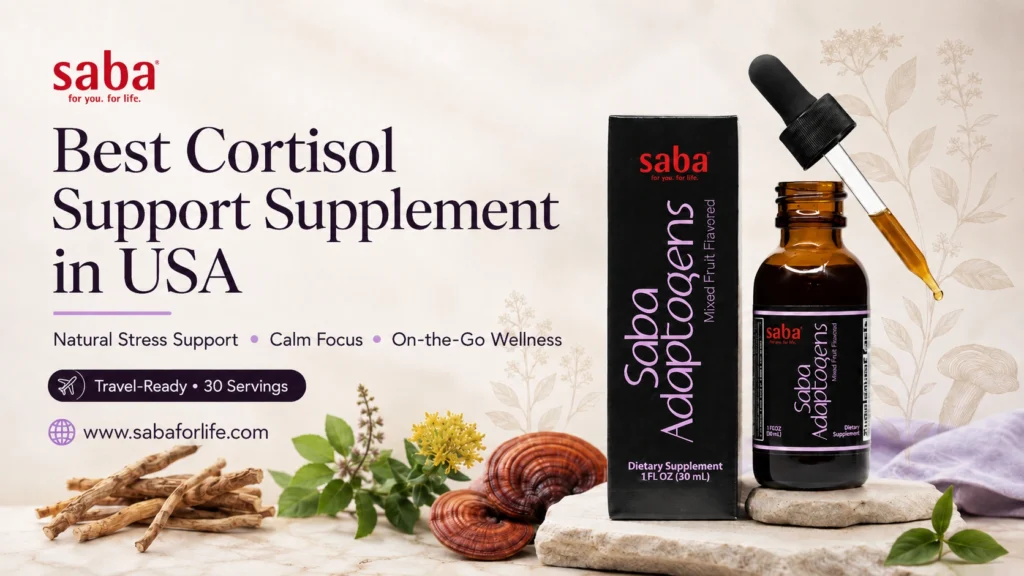 Best Cortisol Support Supplement in USA- Natural Stress Support for Busy Modern Lifestyles