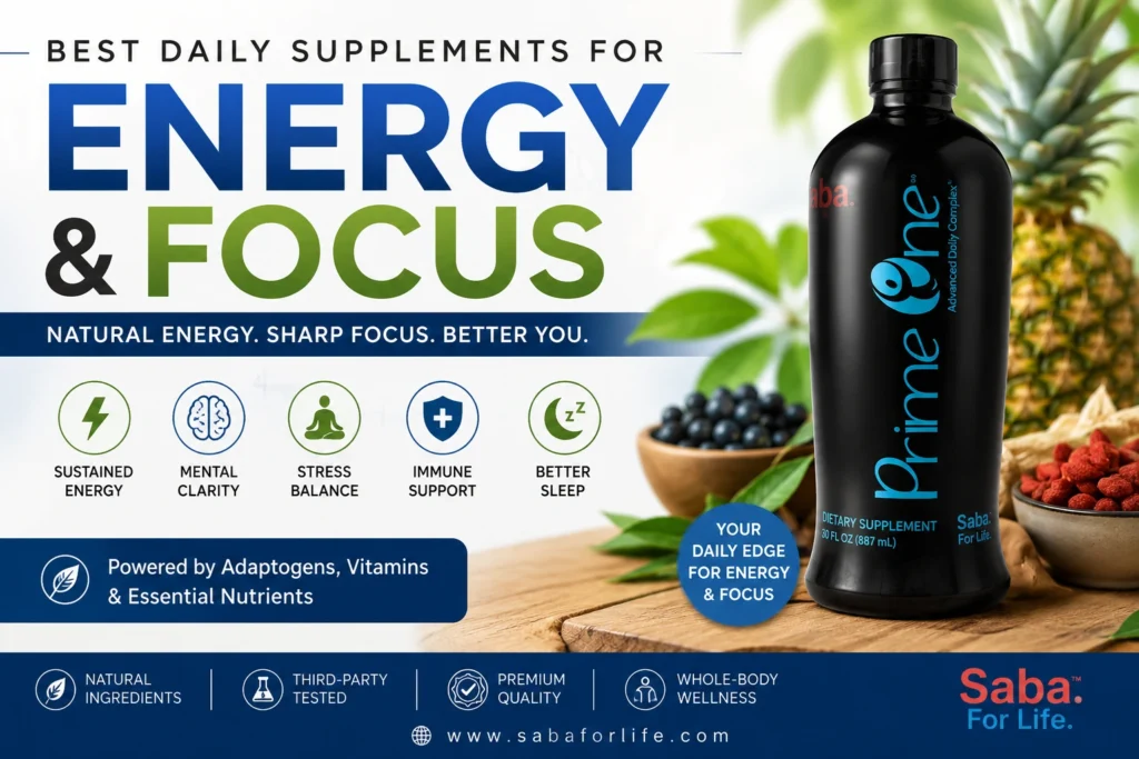 Best Daily Supplements for Energy and Focus in Miami, FL