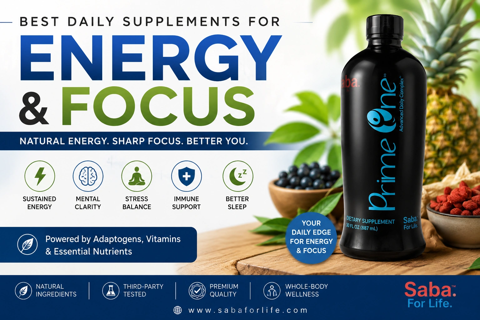 Best Daily Supplements for Energy and Focus in Miami, FL