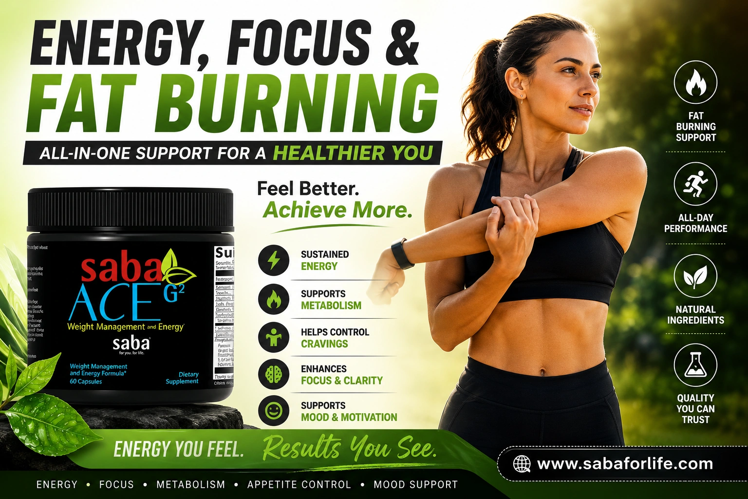 Best Energy Supplements for Weight Loss- How to Boost Metabolism, Burn Fat & Stay Focused All Day