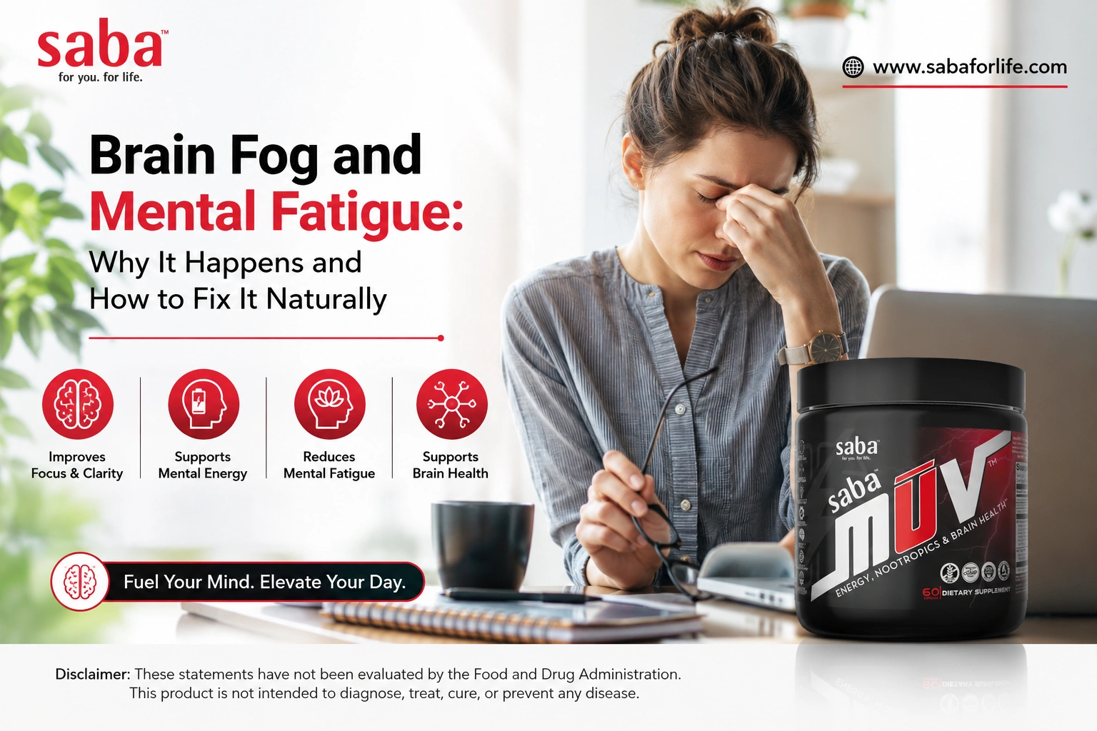 Brain Fog and Mental Fatigue- Why It Happens and How to Fix It Naturally