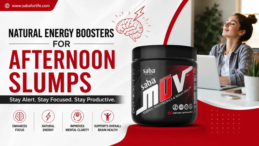 Natural Energy Boosters for Afternoon Slumps