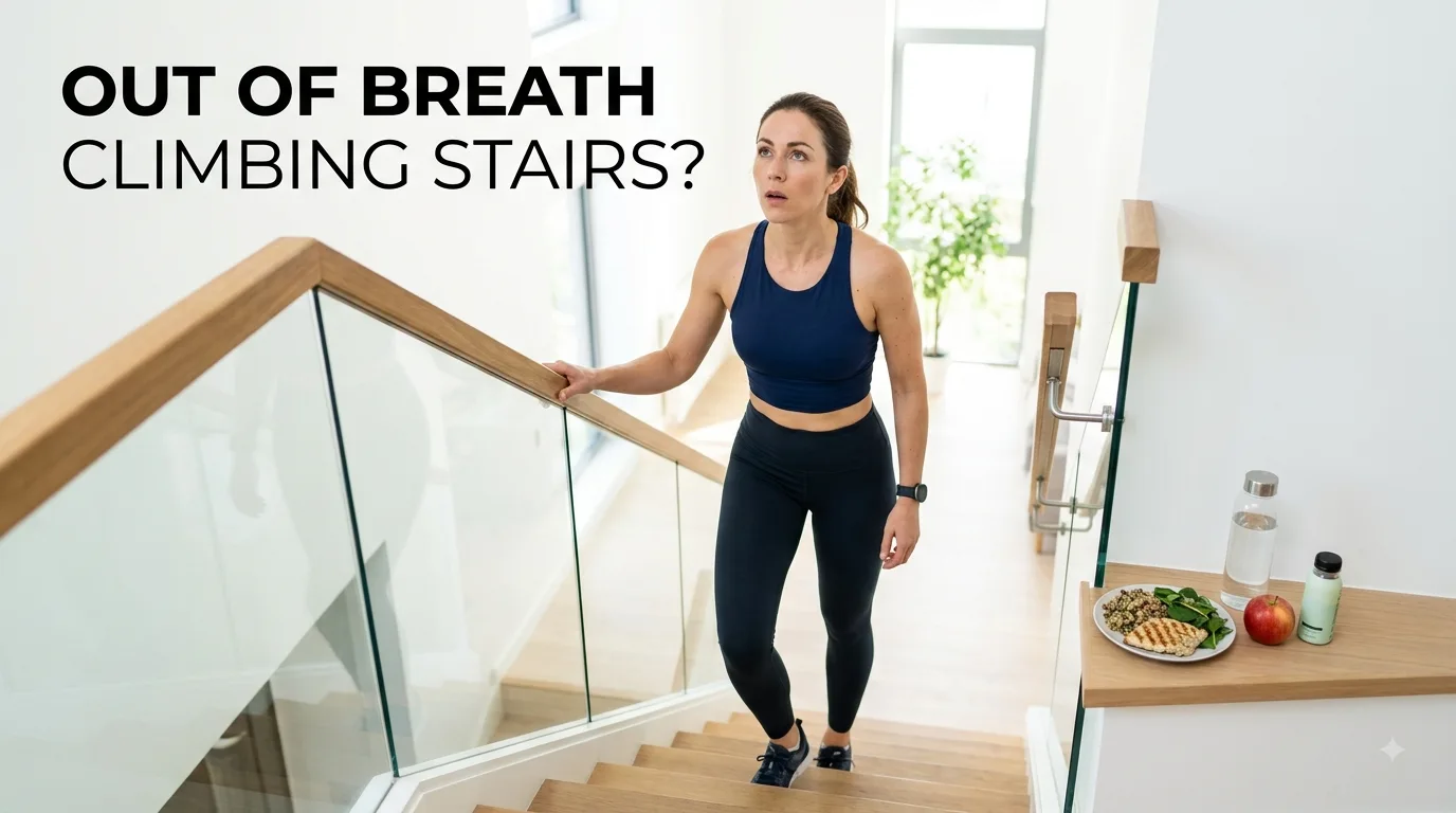 Why Am I Out of Breath Climbing Stairs?