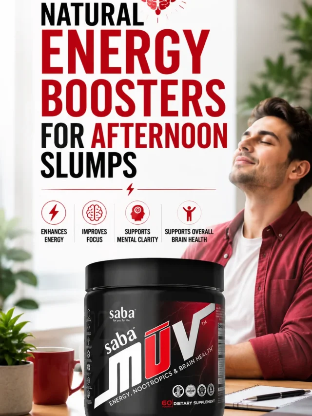 Natural Energy Boosters for Afternoon Slumps