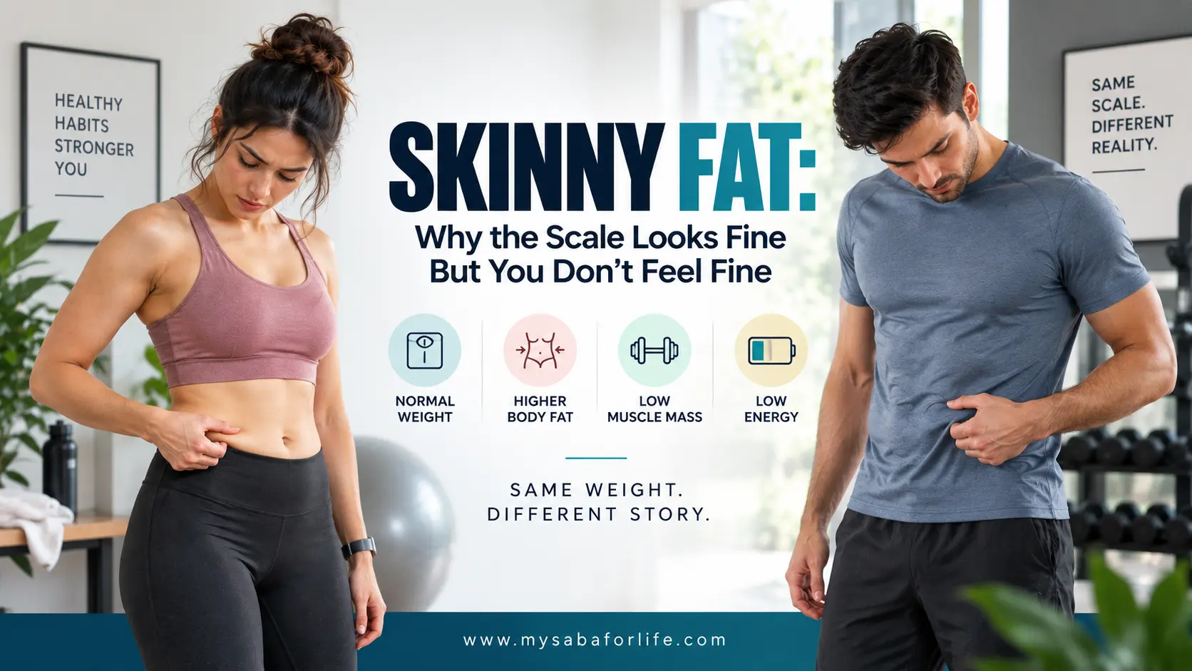 Skinny Fat- Why You Look Thin but Carry More Body Fat
