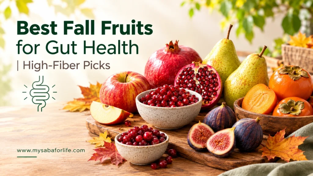 Best Fall Fruits for Gut Health | High-Fiber Picks